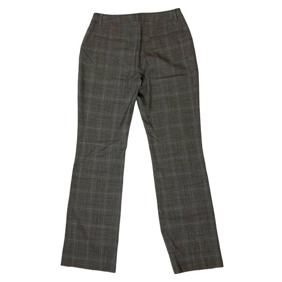 Adeam Glen Plaid Cigarette Pants Size 4 Grey Wool Blend - Picture 5 of 13